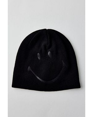 Market Studios X Smiley Core Knit Beanie - Black