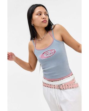 Roxy Uo Exclusive Double Layer Cami - Grey