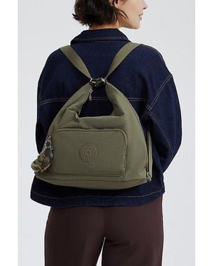 Kipling Yenna Nylon Convertible Bag - Blue