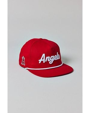 KTZ Mlb Los Angeles Angels Golfer Hat - Red