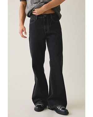 BDG Slacker Relaxed Flare Jeans - Black