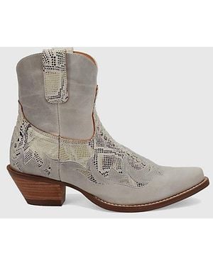 Dingo Cobra Kiss Leather Bootie - Gray