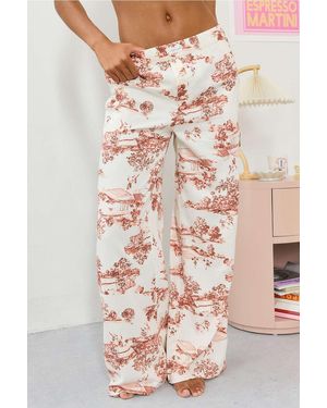 Out From Under Avril Boxer Trousers - Natural