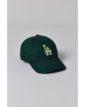 Mitchell & Ness Mlb Los Angeles Dodgers Logo Dad Hat - Green