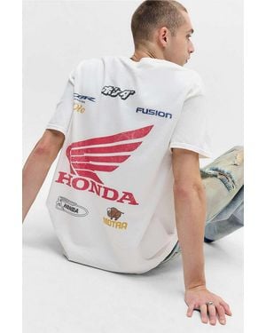 Urban Outfitters Uo White Honda T-shirt - Grey