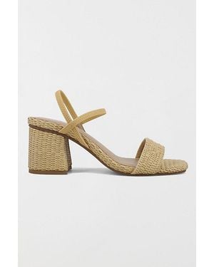 MIA Zissy Slingback Block Heel - Metallic