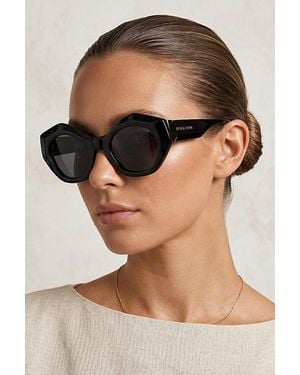 Fifth & Ninth Fifth & Ninth Riven Geometric Sunglasses - Black