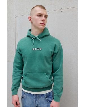 Urban Outfitters Uo Green Can't Knock The Hustle Hoodie