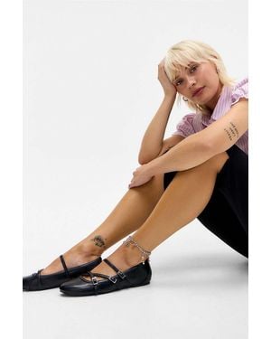 Raid Black Maisy Ballerina Shoes