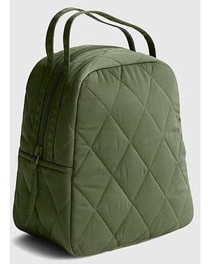Vera Bradley Quilted Twill Lunch Bag - Green