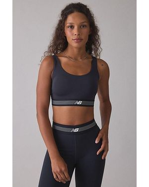 New Balance Ac Train Medium Support Sports Bra - Black