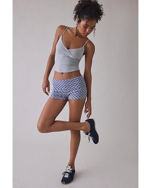 Out From Under Bec Foldover Shorts - Multicolor