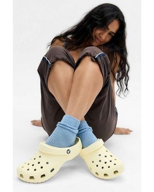 Crocs™ Yellow Classic Clogs - Blue