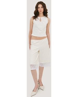 MPAZ STUDIO Alexa Capri Pants - Natural