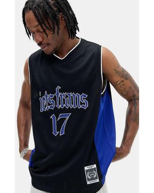 iets frans... Gothic Sportswear Vest Jacket - Blue