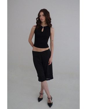 MPAZ STUDIO Alexa Capri Pants - Gray
