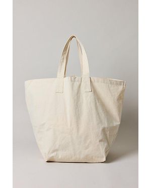 Vintage & ReMADE by UO Vintage By Uo Xl Canvas Tote Bag - Natural