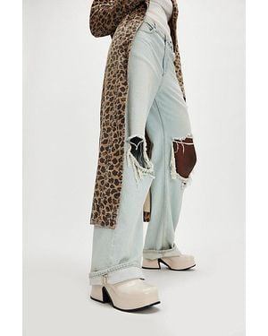 Melissa Mia Platform Clog - White