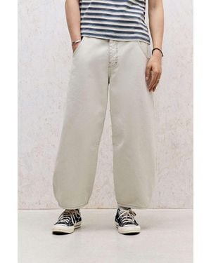 BDG Crop Cacoon Jeans - White
