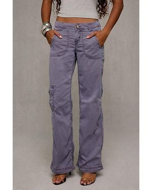 BDG 360 Utility Low-Rise Straight Leg Pants - Purple