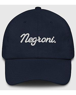 The Refined Spirit Negroni Hat - Blue