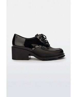Melissa Tailor Jelly Heeled Oxford - Black
