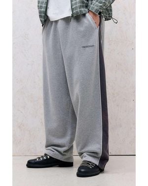iets frans... Harri baggy-jogginghose mit paneelen - Grau