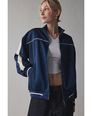 BDG Nara Colourblock Track Jacket - Blue
