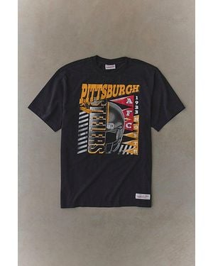 Mitchell & Ness Nfl Core Team Logo Tee - Gray