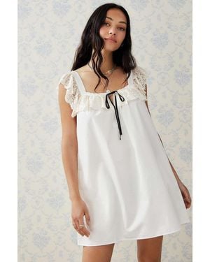 Kimchi Blue Rebecca Mini Dress - White