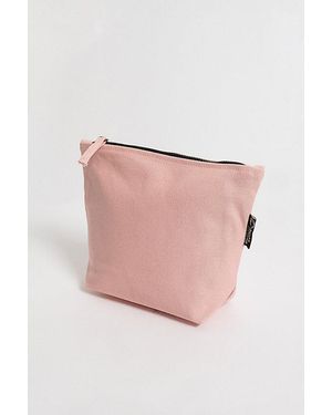 Terra Thread Organic Cotton Canvas Zippered Pouch - Pink