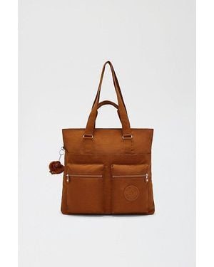 Kipling India Cargo Nylon Tote Bag - Brown
