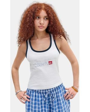 Quiksilver Quilksilver Uo Exclusive Ecru Tank Top - White