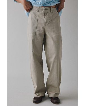 BDG Dayton Herringbone Twill Pant - Gray