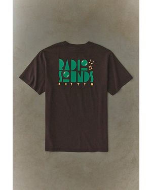 Rhythm Radio Sounds Graphic Vintage Tee - Multicolour