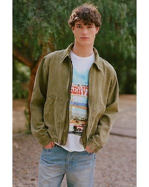 BDG Kasper Textured Canvas Jacket - Natural