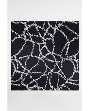 Urban Outfitters Uo Barbed Wire Headscarf - Black