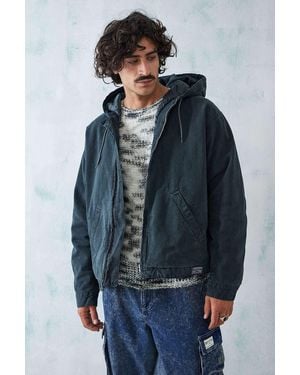 BDG Rex Canvas Skate Hoodie - Blue
