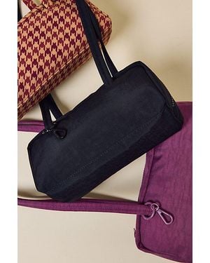 BAGGU Small Nylon Bowler Bag - Blue