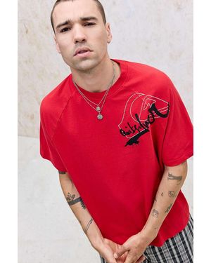 Quiksilver Quiksilver Uo Exclusive Salsa Raglan T-shirt - Red