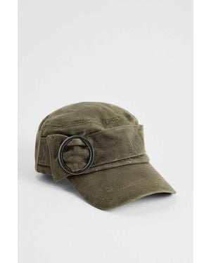 BDG Buckle Cadet Cap - Green