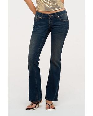 Abrand Jeans 00 Super Low Kick Tall Jean - Blue