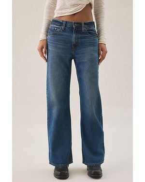 Levi's Mid-Rise Loose Bootcut Jeans - Blue