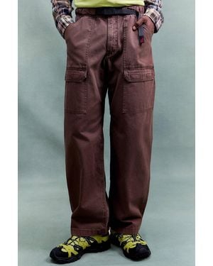 Gramicci Brown Pigment Eqt-pant Trousers