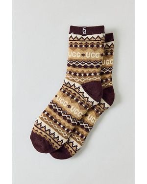 UGG Cressida Cozy Quarter Crew Sock - Multicolor