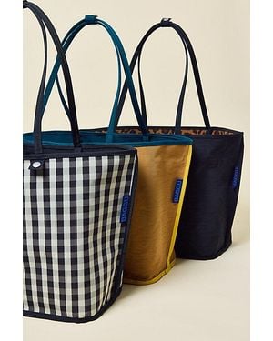 BAGGU Large Nylon Reverse Tote Bag - Black