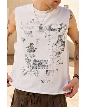 Urban Outfitters Uo White Anyang Tank Top