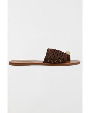MIA Mia Tiva Woven Toe Ring Sandal - Brown
