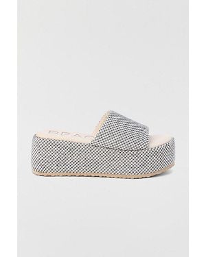 Matisse Footwear Pismo Platform Slide Sandal - White