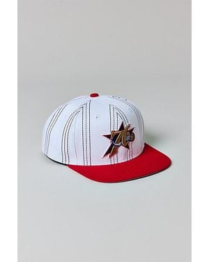 Mitchell & Ness Nba Philadelphia 76Ers Triplin Snapback Hat - Grey